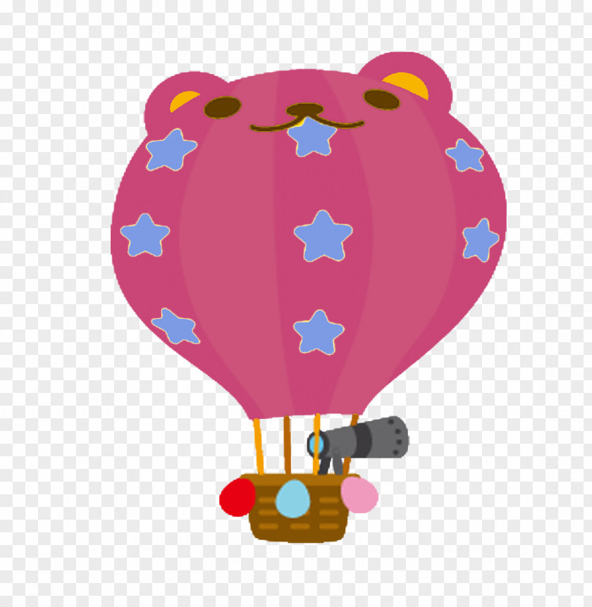 Hot Air Balloon Designer PNG