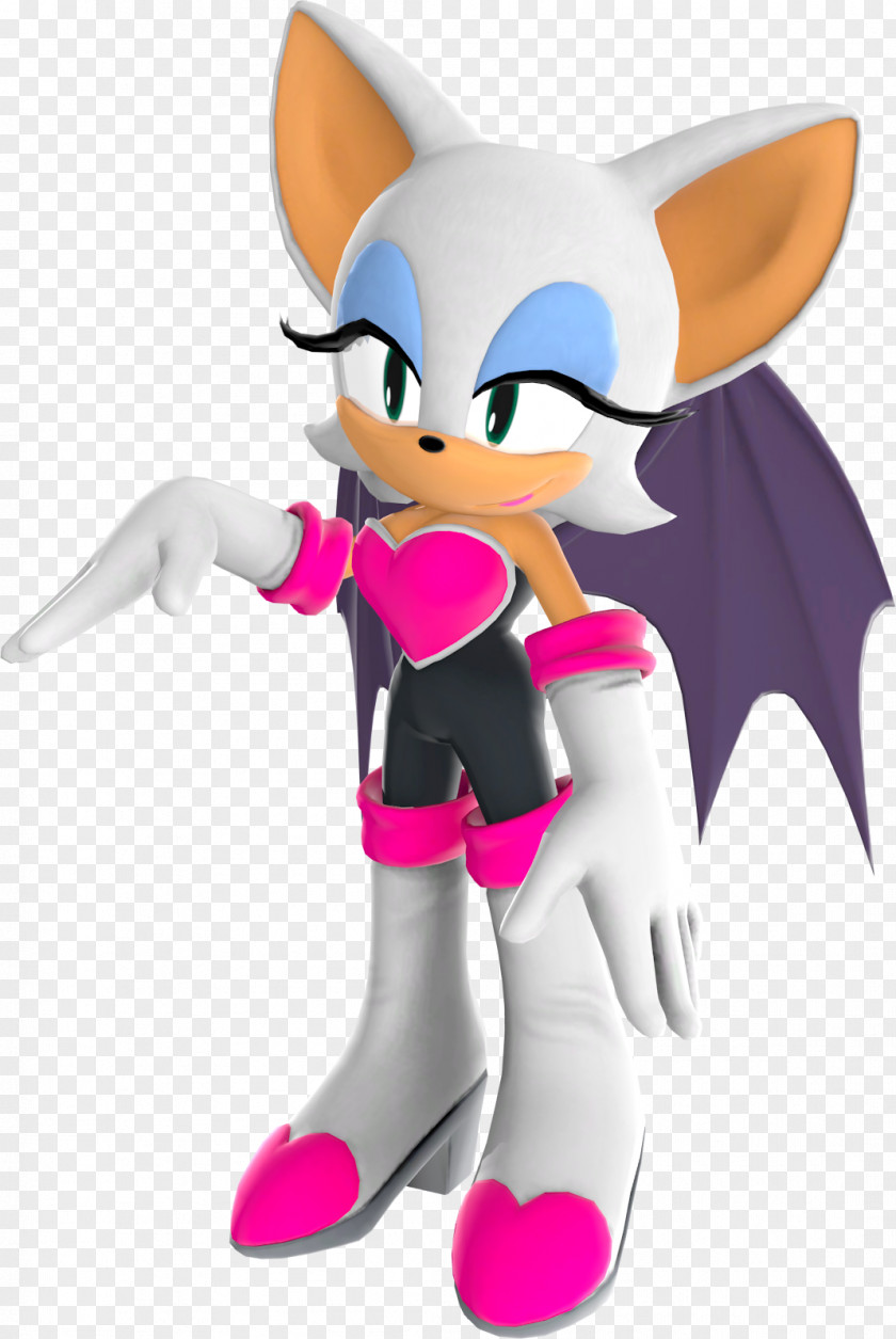 Rouge The Bat Sonic 3D Amy Rose Doctor Eggman PNG