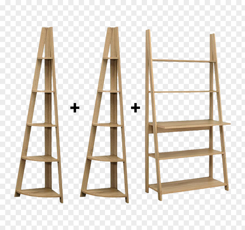 Table Desk Shelf Bookcase Ladder PNG