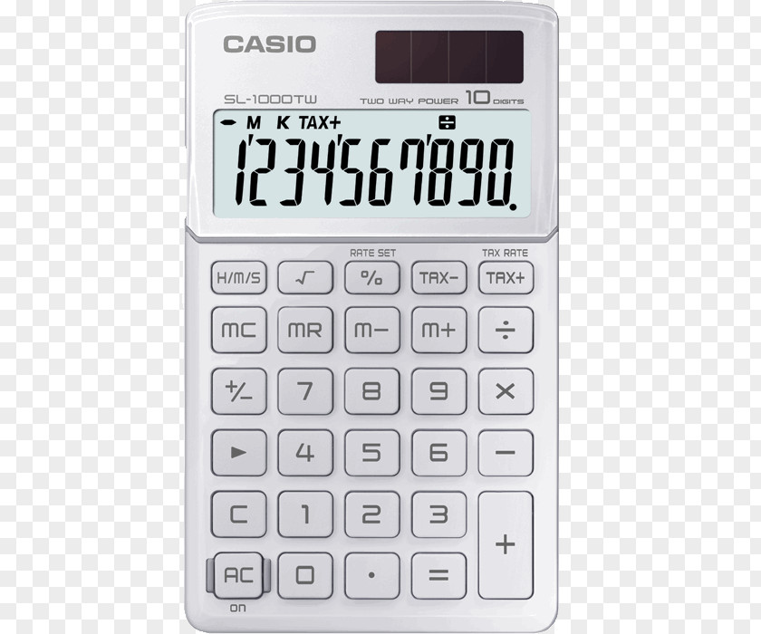 Calculator Casio SL-300VER Pocket SL-310UC SL310UC-BU Portable Basic PNG