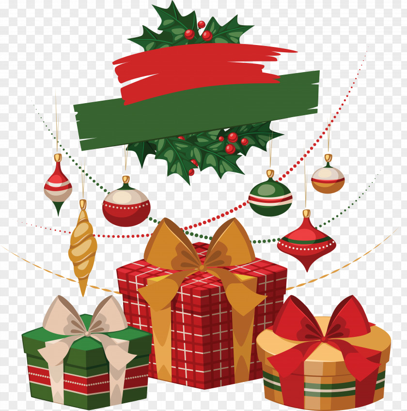 Christmas Decoration Gift New Year PNG