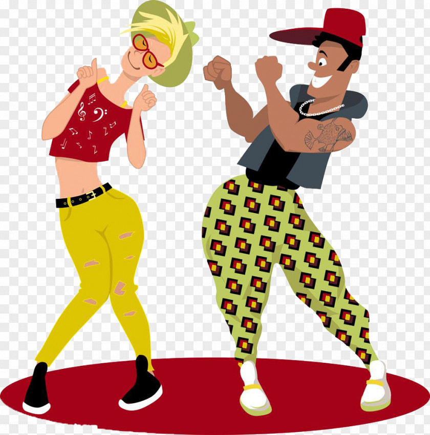 Dancing Men And Women Dance Cartoon Royalty-free Illustration PNG