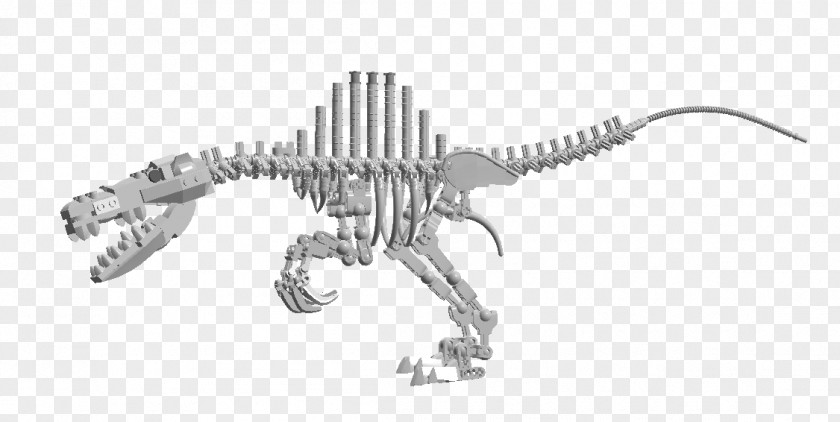 Dinosaur Suchomimus Baryonyx Lego Jurassic World Skeleton PNG