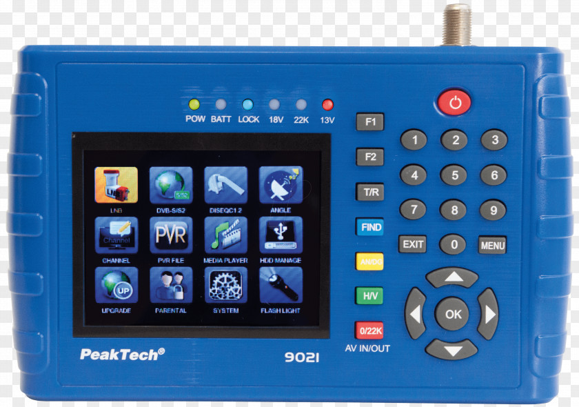 Satellite Television Peaktech DVB-S/S2 Meter Digital Video Broadcasting DVB-S2 PNG