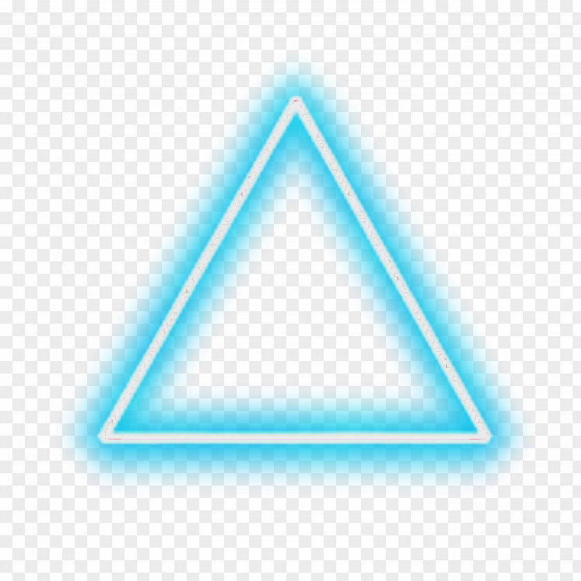 Triangle Line Aqua Font PNG