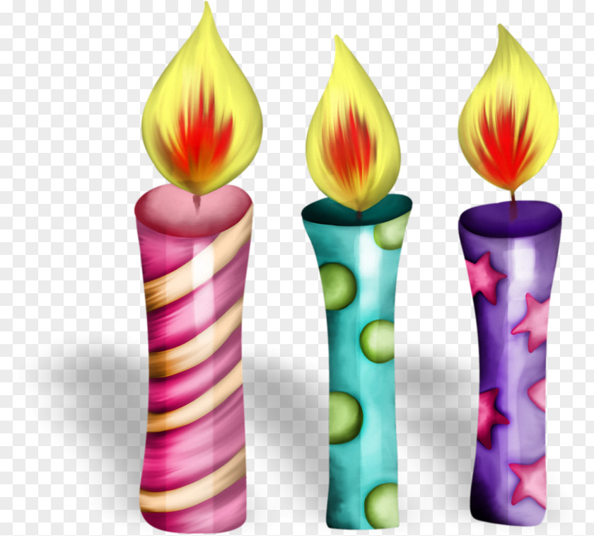 Birthday Clip Art Candle Image PNG