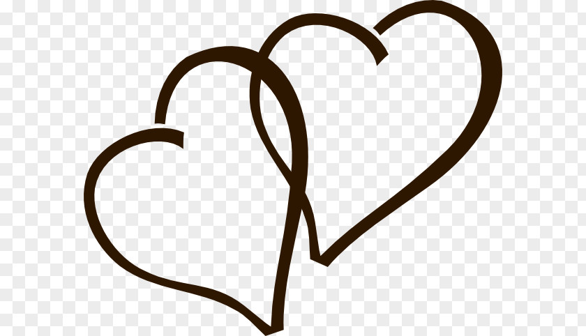 Brown Heart Cliparts Free Clip Art PNG