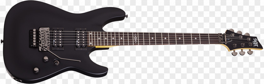 Guitar Seven-string Schecter Omen 6 Research Omen-7 Electric PNG
