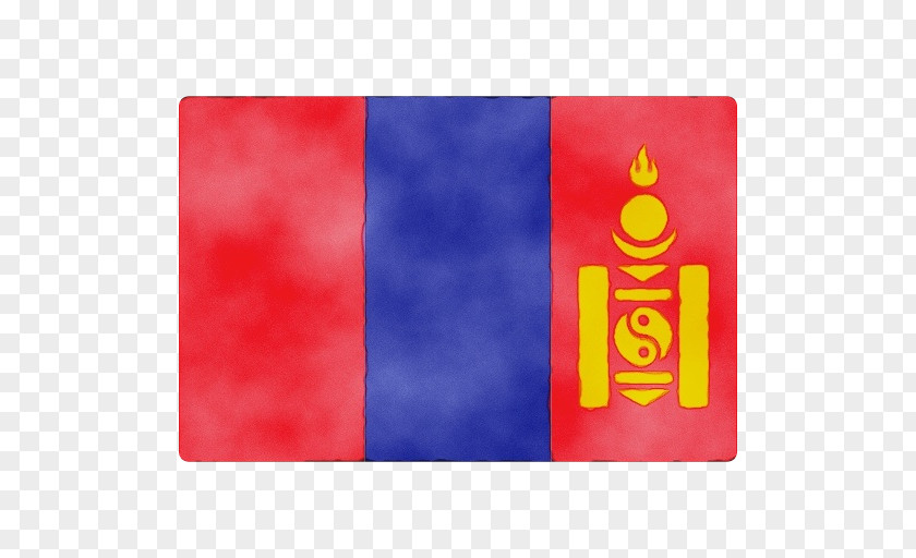Mongolia Flag Rectangle Of PNG