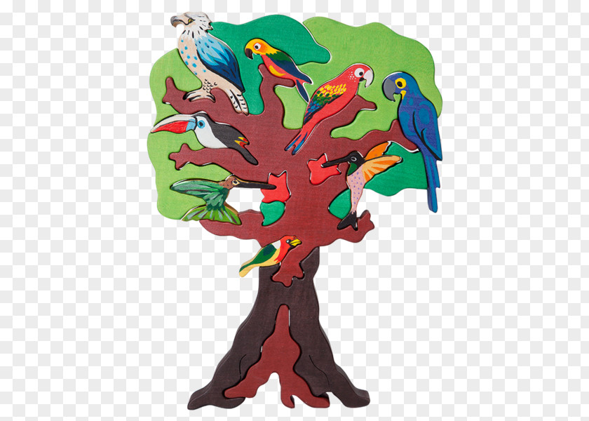 Montessori Washing Toys Jigsaw Puzzles Monkey Puzzle Tree Bird PNG