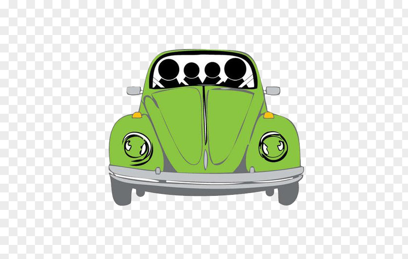 The Car Is Full Of People Carpool Transport Carsharing Clip Art PNG