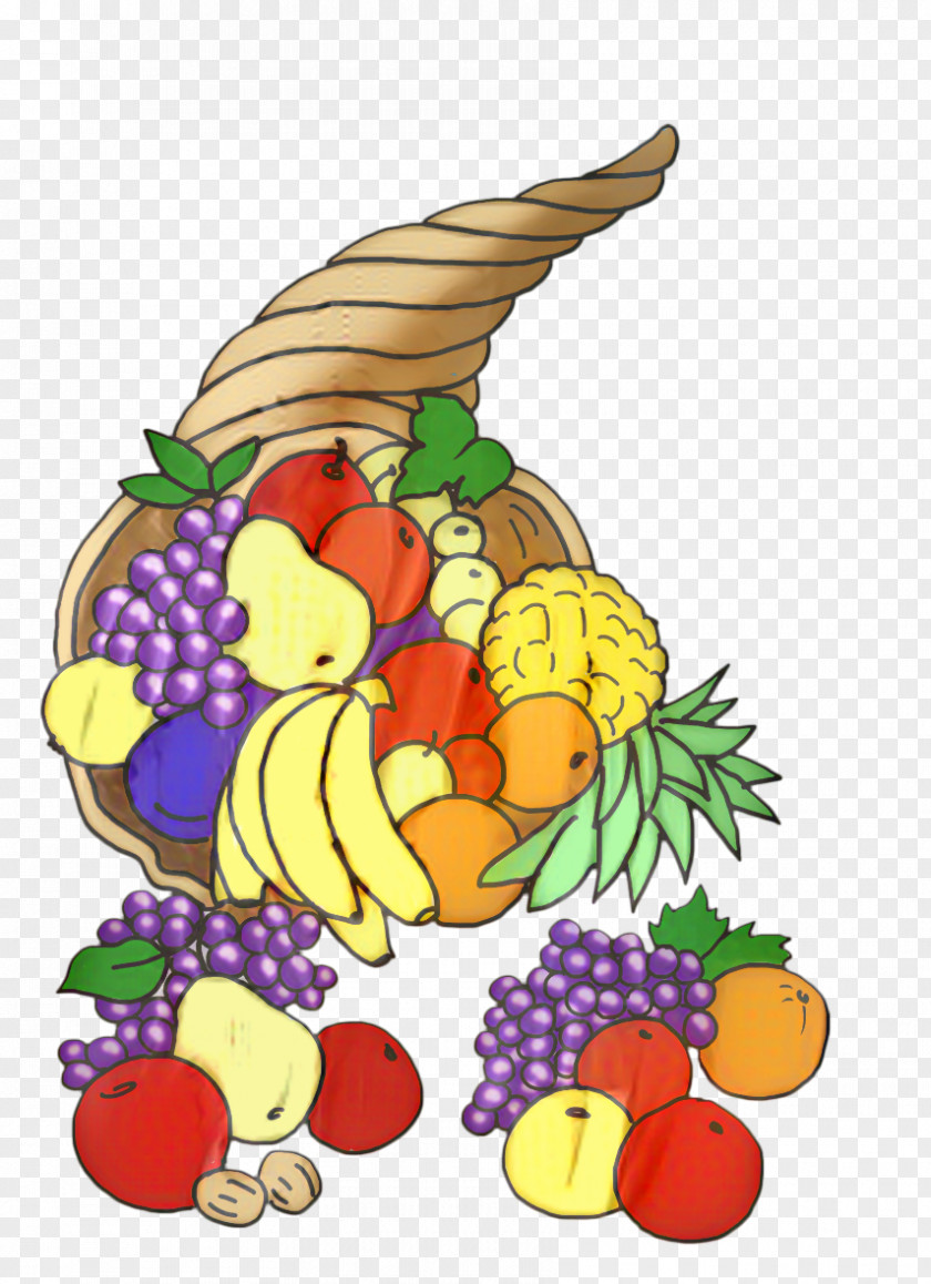 Grapevine Family Vegetarian Food Pineapple Cartoon PNG