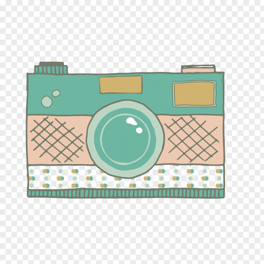 Vector Retro Camera Photography PNG