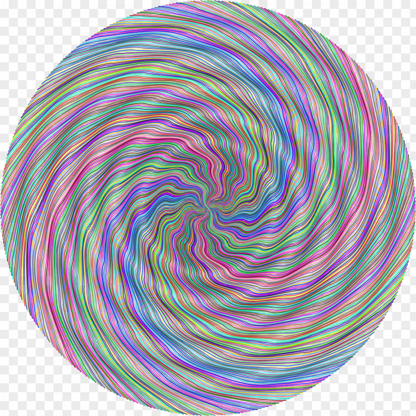 Vortex Purple Violet Circle Line PNG