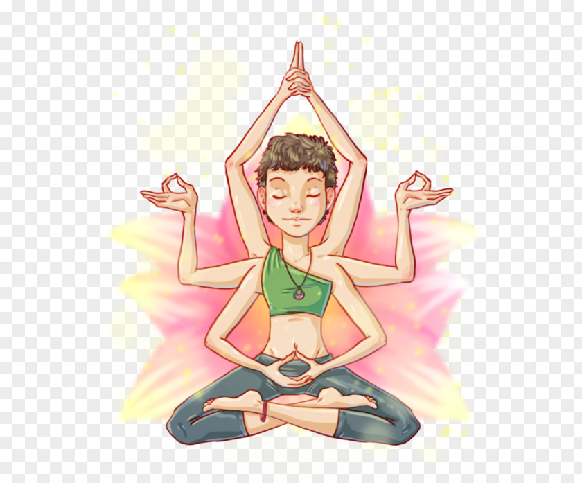 Yoga Cartoon Character Fiction PNG