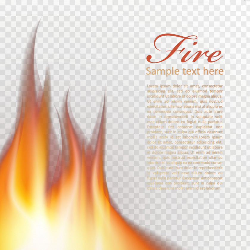 Fire Decorative Material Graphic Design Download Computer File PNG
