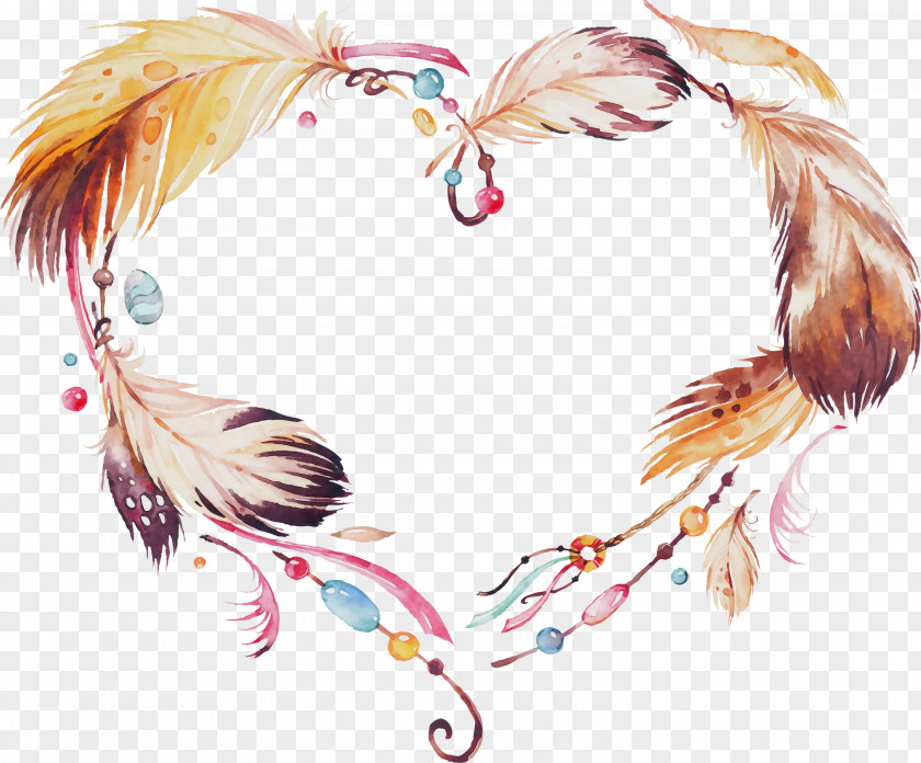 Hair Accessory Wing Feather PNG