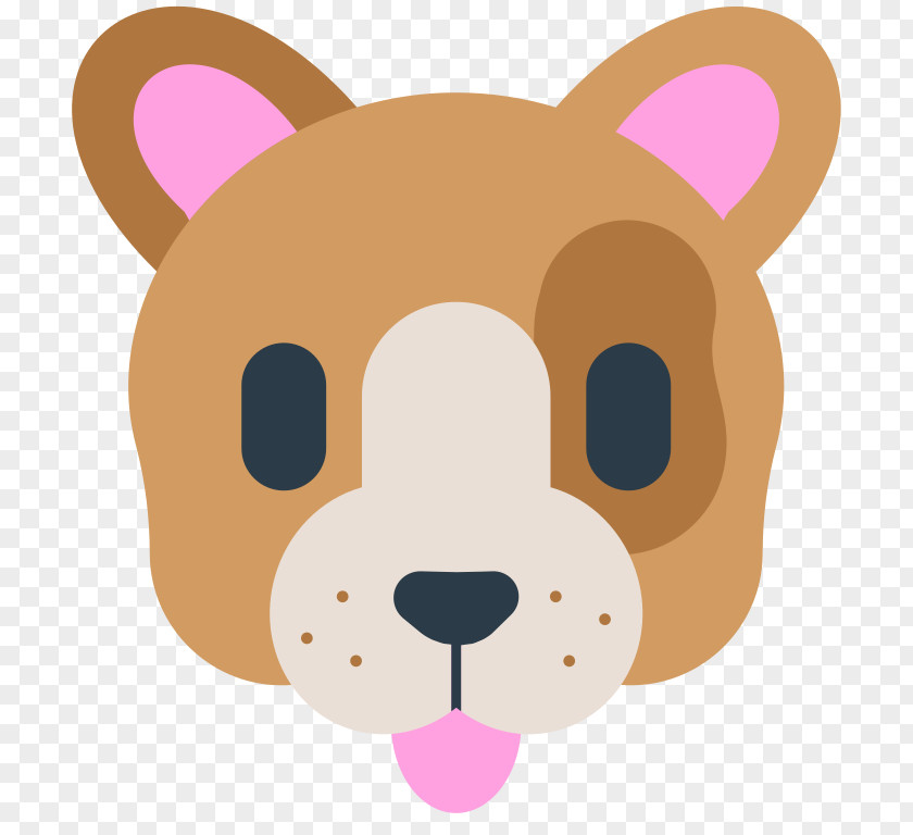 Puppy Pug Emoji Bear Emoticon PNG