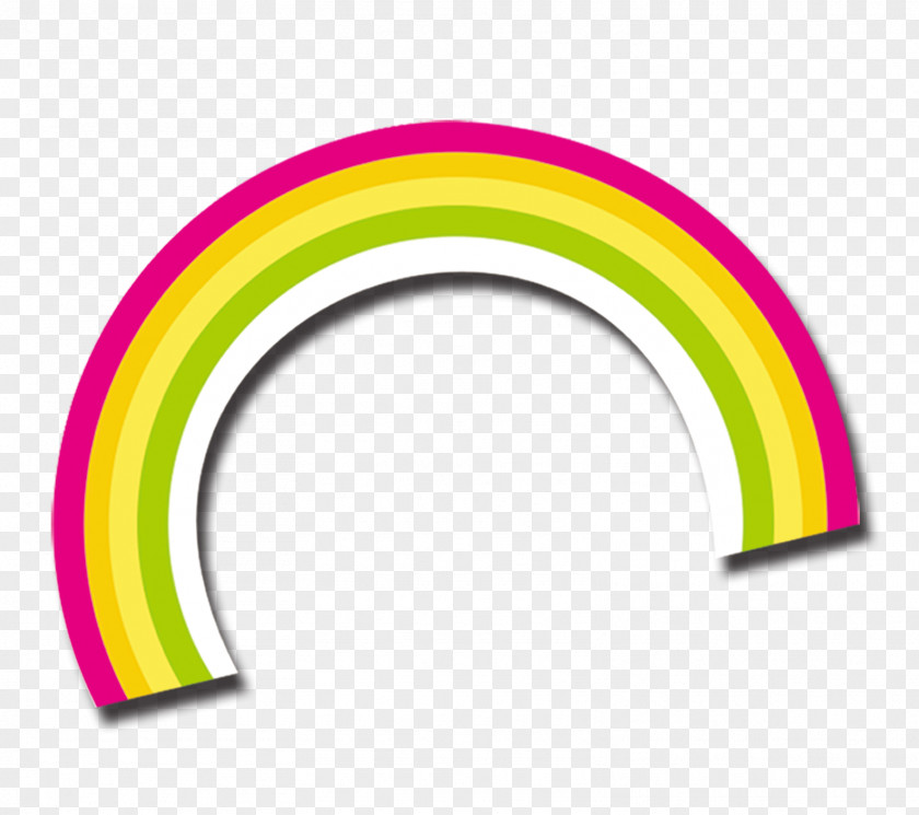 Rainbow Euclidean Vector Icon PNG