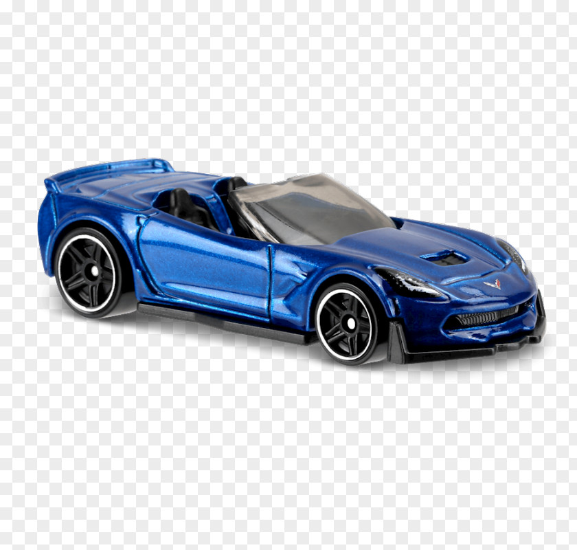 Sports Car Chevrolet Corvette Convertible Z06 Hot Wheels PNG