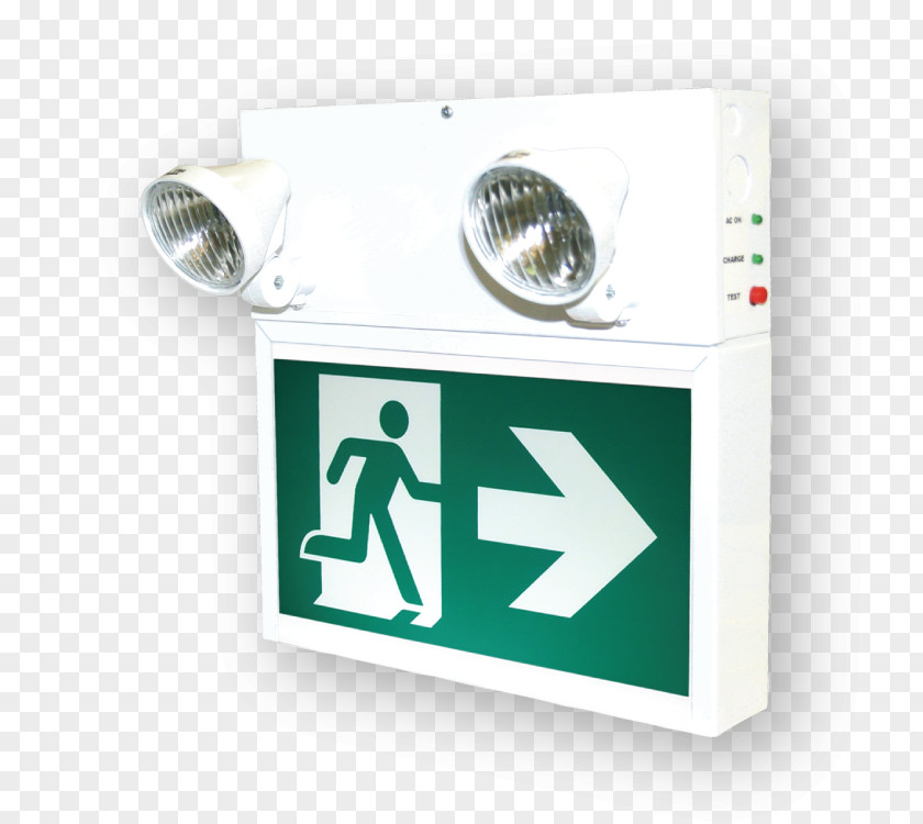 Fire Exit Sign Emergency Lighting Light Fixture Hose PNG