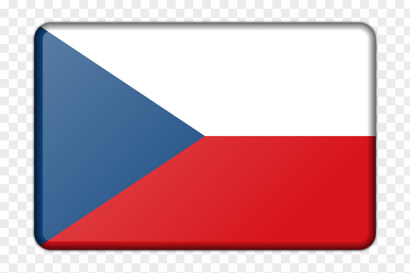 Flag Of The Czech Republic Clip Art PNG