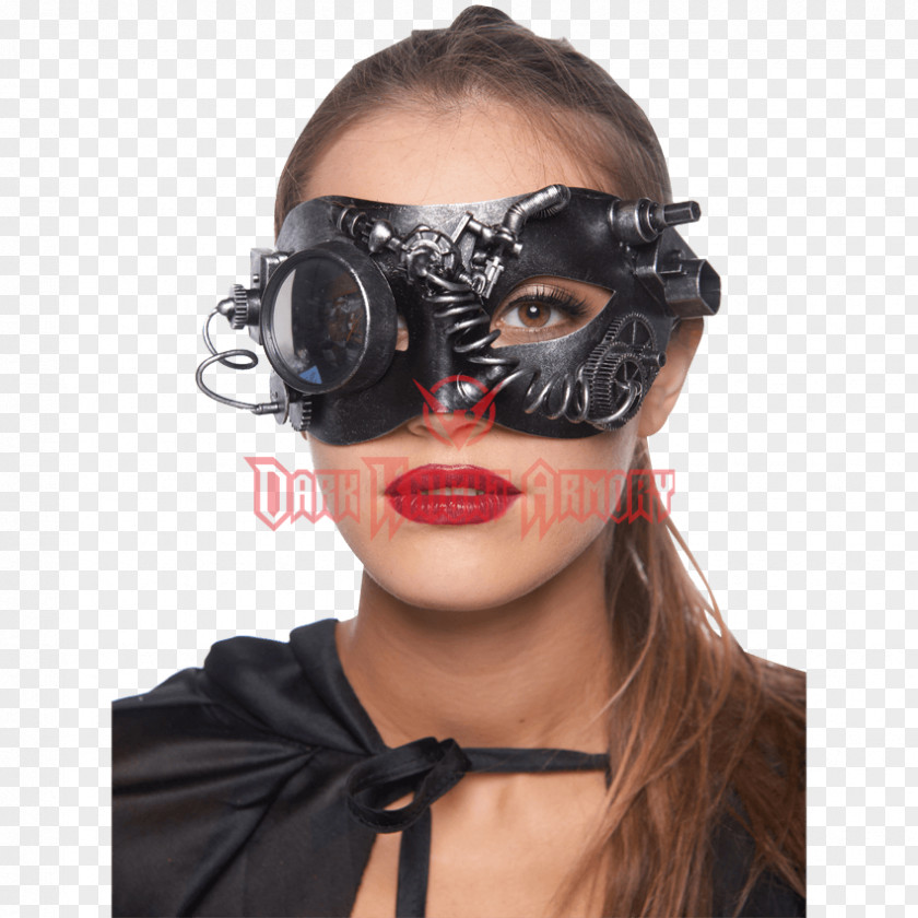 Monocle Steampunk Mask Masque Goggles PNG