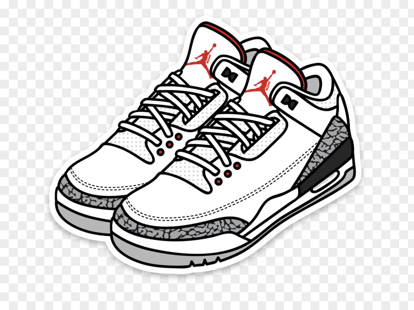 Nike Air Jordan III Shoe Sneakers Jumpman PNG