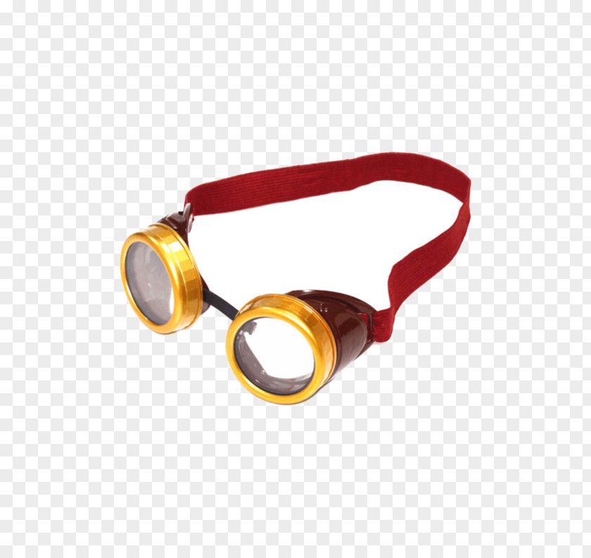 Steampunk Goggles Fashion Halloween Costume PNG