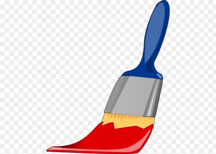 Red Paint Cliparts Paintbrush Clip Art PNG