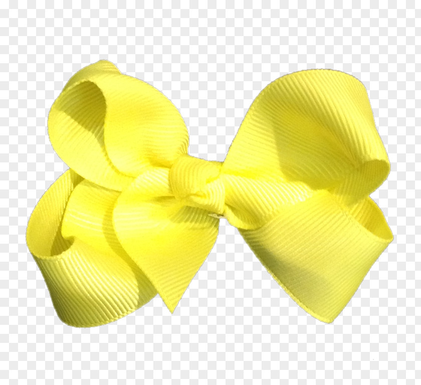 Ribbon Grosgrain Shoelace Knot Yellow Bow Tie PNG