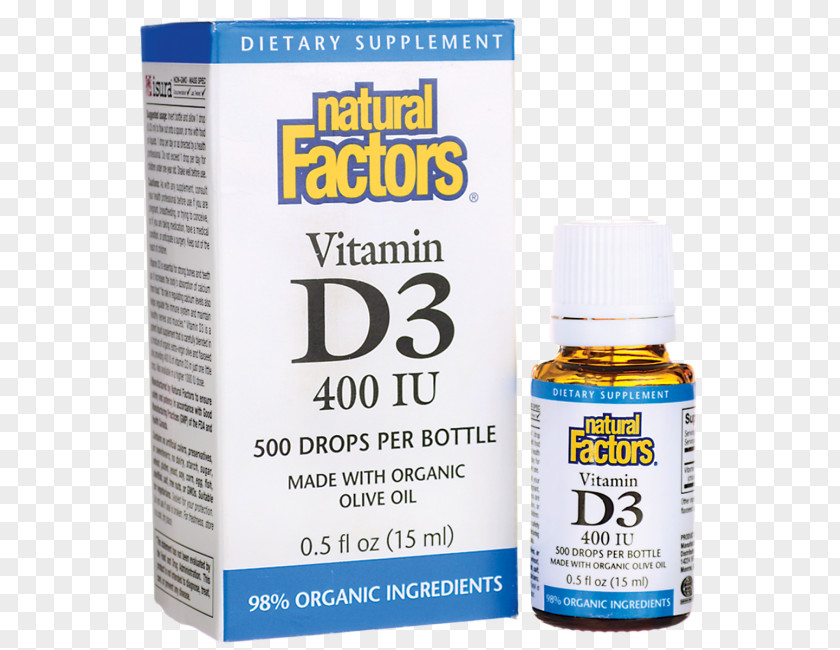 Turmeric Starch Natural Factors Vitamin D3 Drops International Unit Dietary Supplement PNG