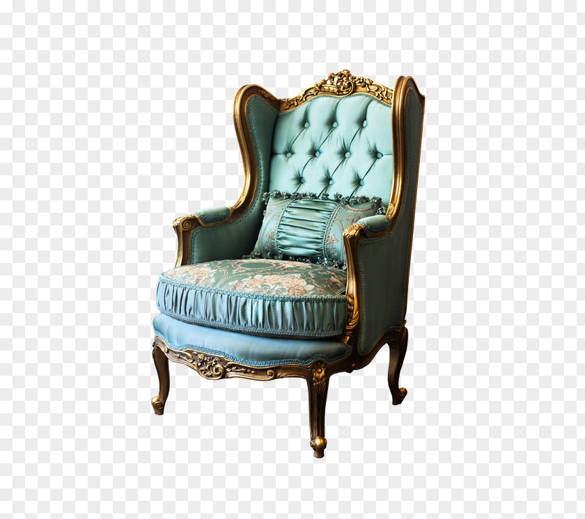 Chair Couch Furniture Robin Egg Blue Interior Design Services PNG