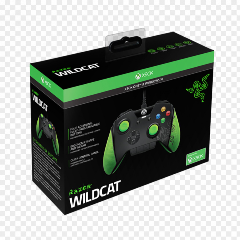 Gamepad Razer Wildcat Xbox One Controller Game Controllers Inc. PNG