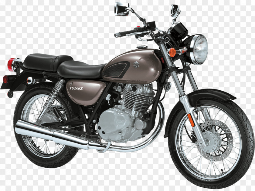 Suzuki Tu 250x Motorcycle PNG Motorcycle, brown standard motorcycle clipart PNG