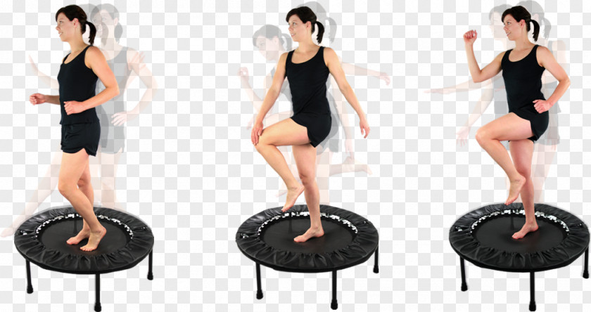 Trampoline Physical Fitness Rebound Exercise Overhead Press PNG