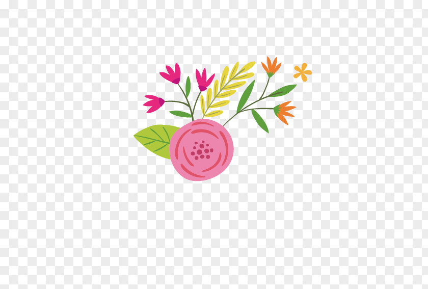 Bouquet Flower Euclidean Vector Drawing Garland PNG