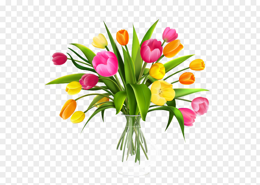 Bouquet Flower Tulip Clip Art PNG