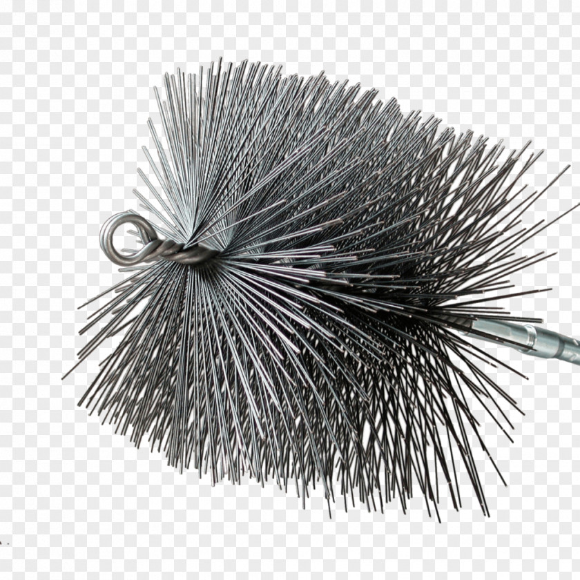 Chimney Sweep Wire Brush Cleaning PNG