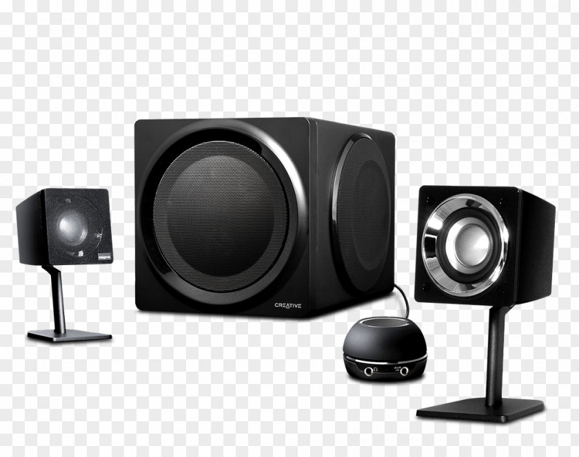 Creative Computer Speakers GigaWorks T3 Technology Loudspeaker Audiophile Sound PNG