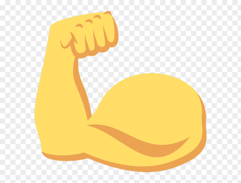 Emoji Domain Clip Art Muscle Biceps PNG