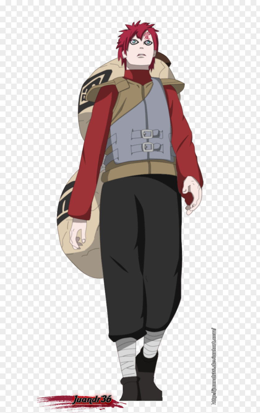 Gaaramiguel Gaara DeviantArt Rendering Naruto PNG