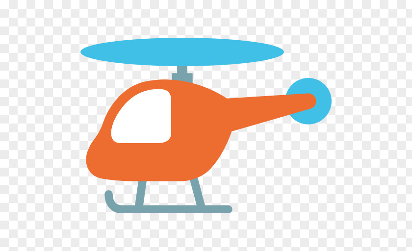 Helicopter Airplane Flying Emoji Text Messaging PNG