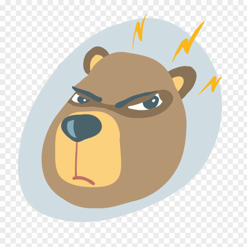 Steal Your Face Bear Cartoon Image Illustration PNG