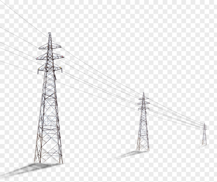 Telephone Pole Utility Column High Voltage Computer File PNG
