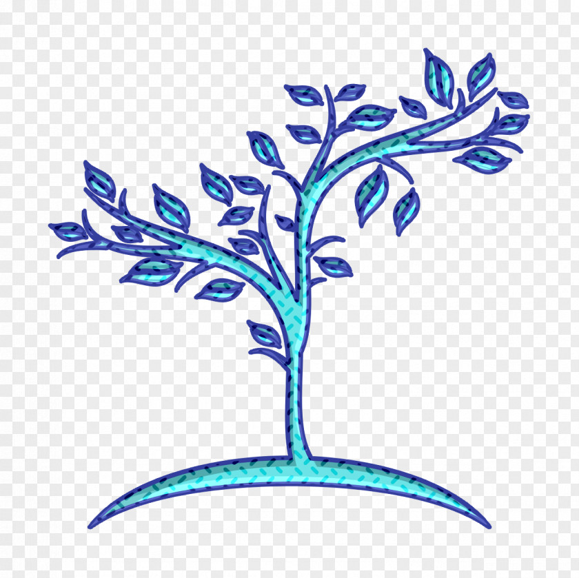 Tree Icons Icon Small Fruit Growing On Earth Nature PNG