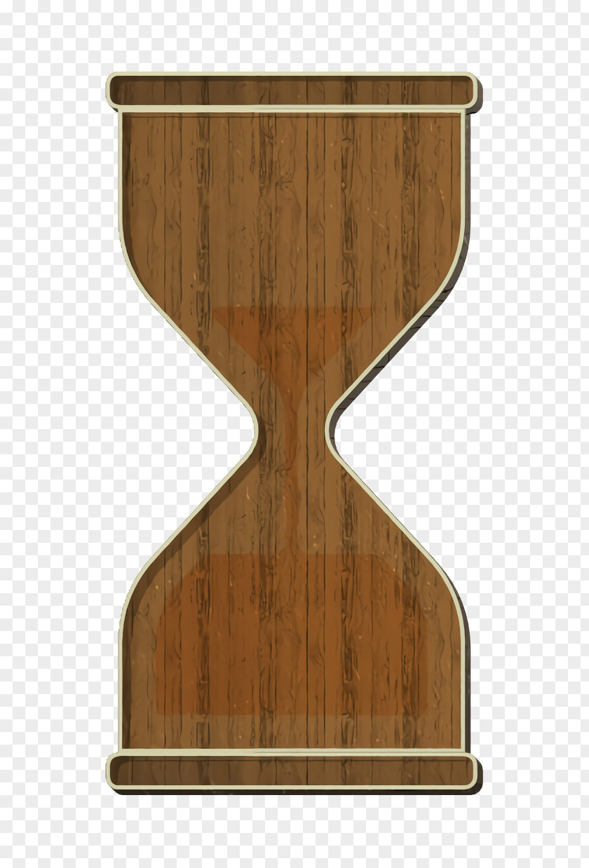 Varnish Wood Stain Management Icon Wait Hourglass PNG