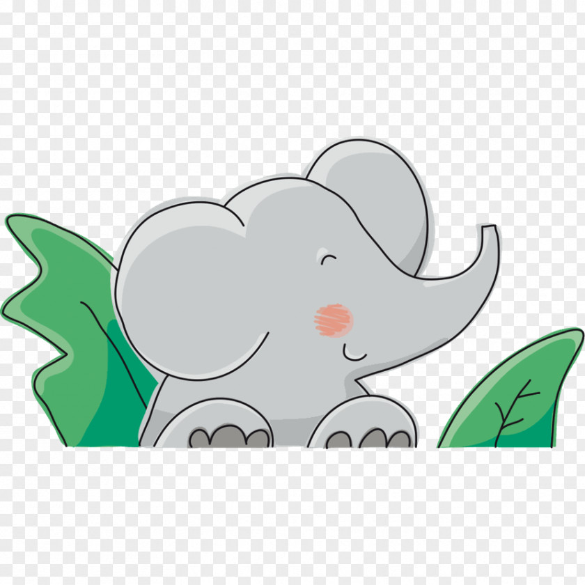 Child Elephantidae Sticker Parede Mural PNG