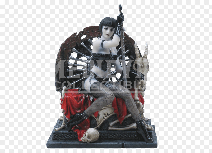 Female Warrior Figurine Model Figure Amazon.com Death 骷髅 PNG