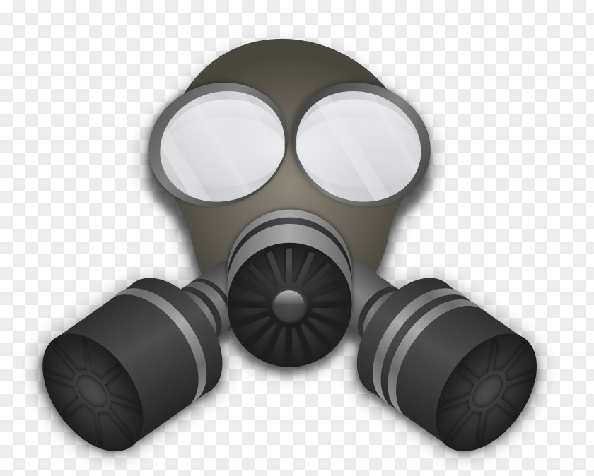 Gas Mask Respirator Clip Art PNG